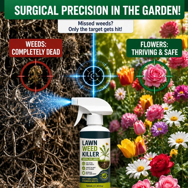 Lawn Weed & Root Control Spray – 100 mL