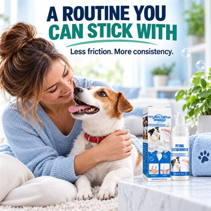 🐾🦷 Pet Oral Care Foam for Dogs & Cats
