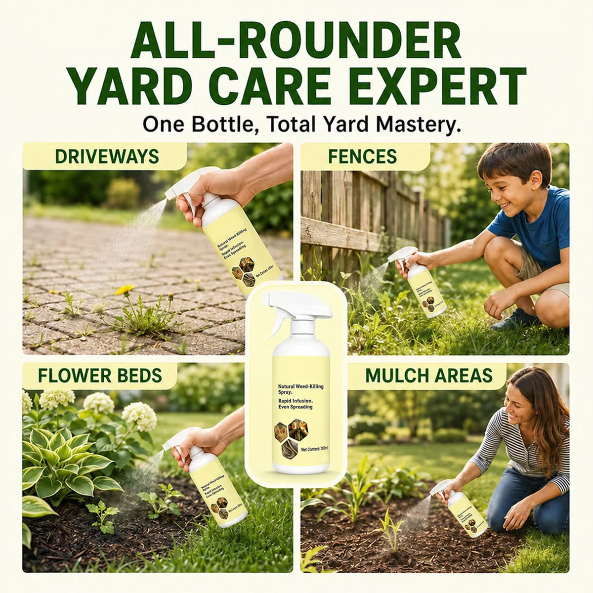 Fast-Acting NaturalHerbicide Spray-UP