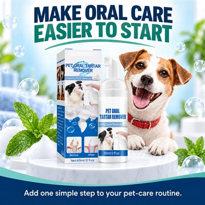 🐾🦷 Pet Oral Care Foam for Dogs & Cats