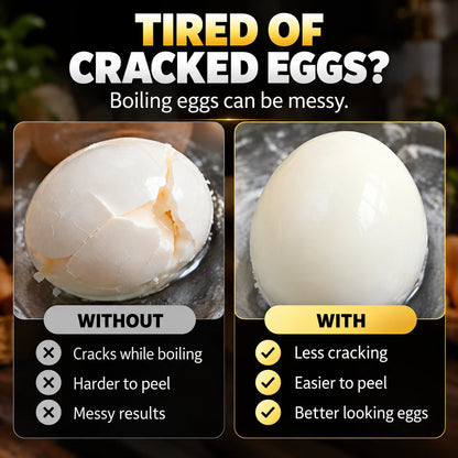 2-in-1 Egg Prep Kit – Easier Boiling & Cleaner Opening