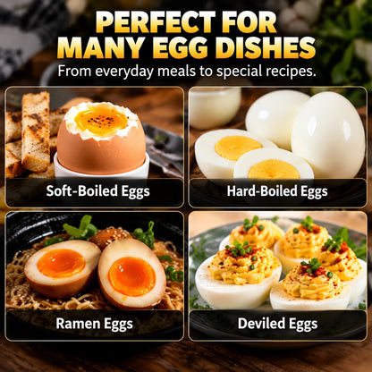 2-in-1 Egg Prep Kit – Easier Boiling & Cleaner Opening