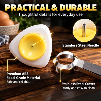 2-in-1 Egg Prep Kit – Easier Boiling & Cleaner Opening
