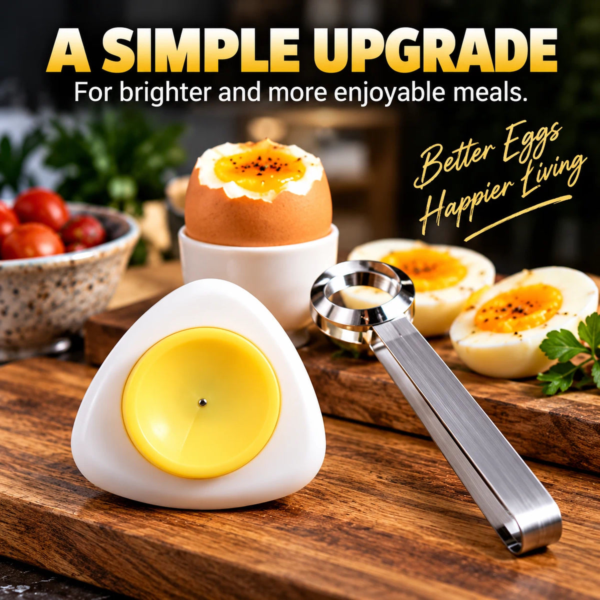 2-in-1 Egg Prep Kit – Easier Boiling & Cleaner Opening