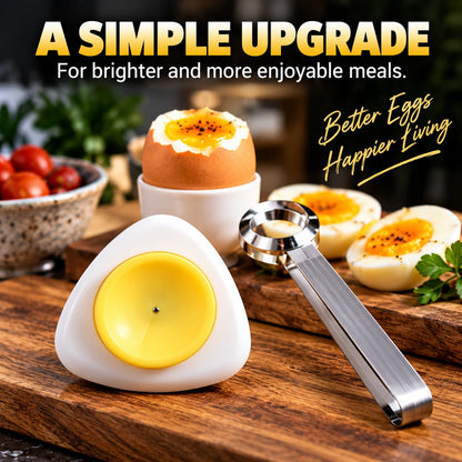 2-in-1 Egg Prep Kit – Easier Boiling & Cleaner Opening