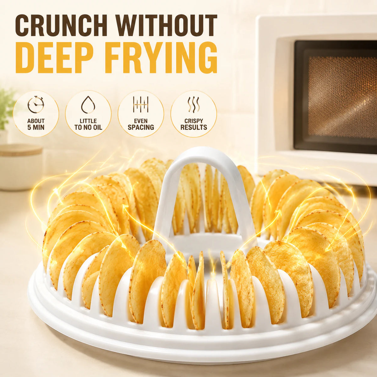 Microwave potato chip maker product image 2