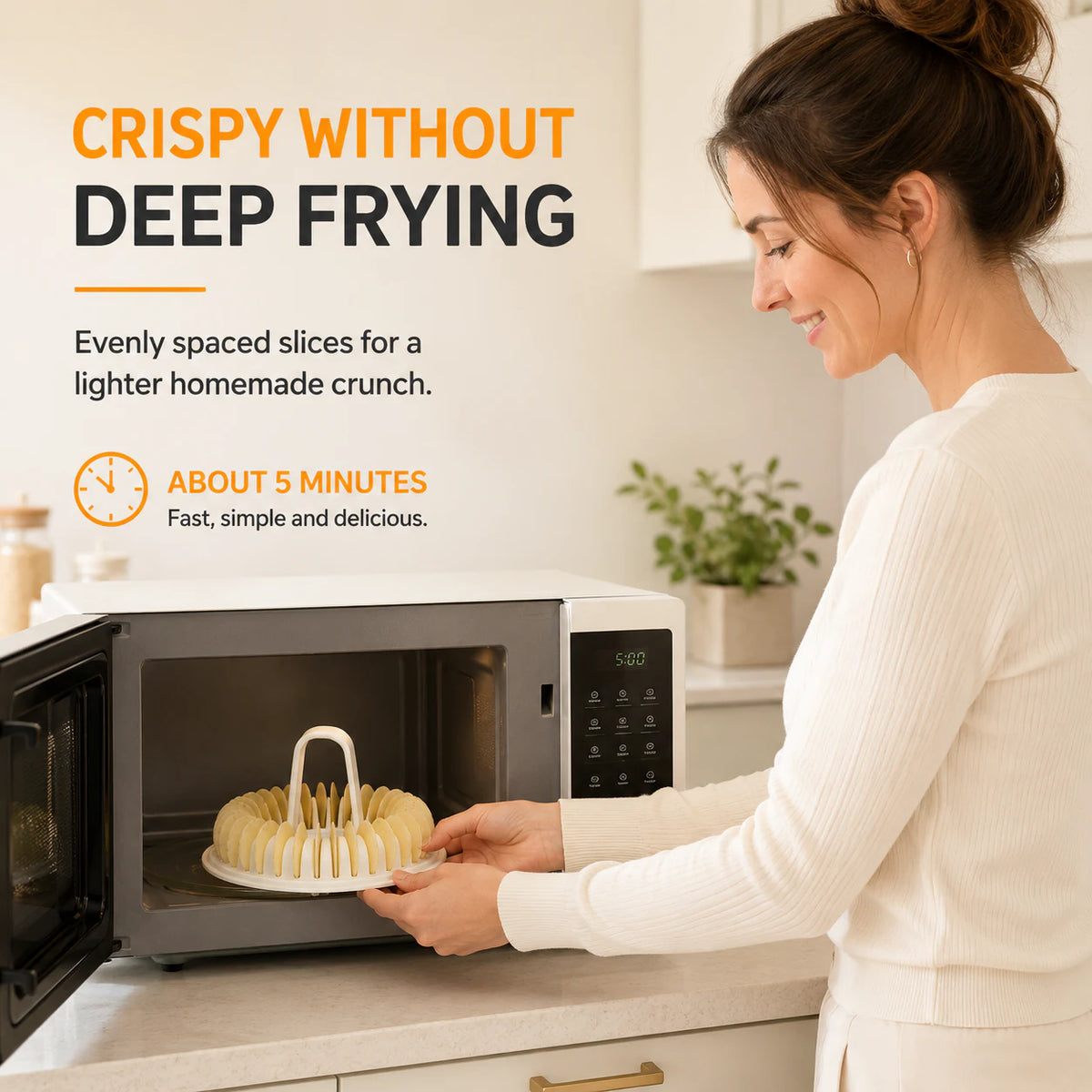 Microwave potato chip maker product image 9
