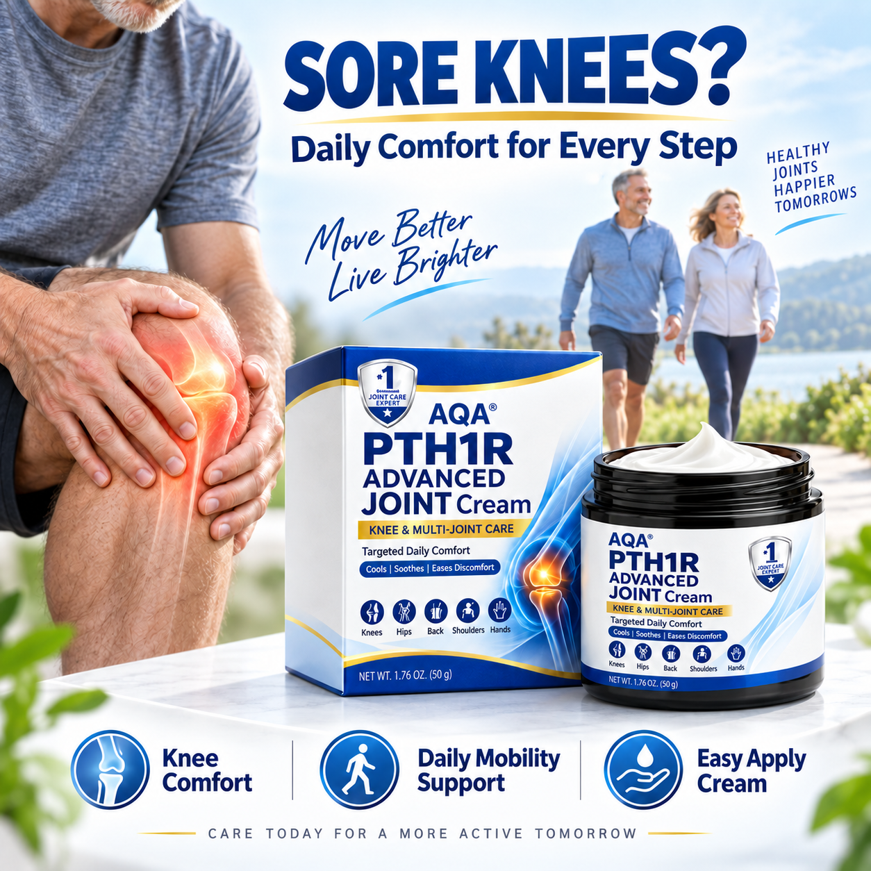 AQA PTH1R Advanced Joint Comfort Cream