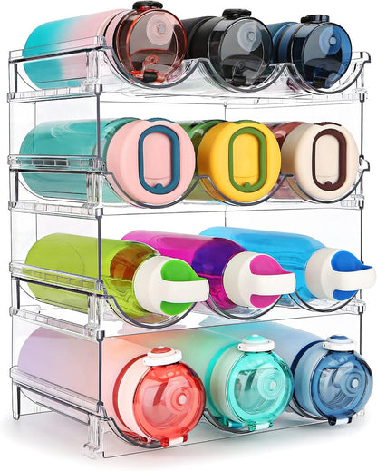 Auaax 4-Tier Water Bottle Organizer